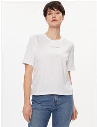 T-SHIRT 00GWS4K210 ΛΕΥΚΟ RELAXED FIT CALVIN KLEIN