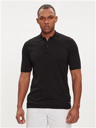 POLO K10K113053 ΜΑΥΡΟ REGULAR FIT CALVIN KLEIN