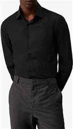 POPLIN STRETCH FITTED SHIRT CALVIN KLEIN