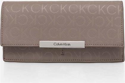 ΠΟΡΤΟΦΟΛΙ ΧΡΩΜΑ: ΓΚΡΙ, K60K612444 CALVIN KLEIN