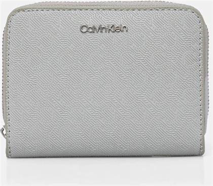 ΠΟΡΤΟΦΟΛΙ ΧΡΩΜΑ: ΓΚΡΙ, K60K612942 CALVIN KLEIN