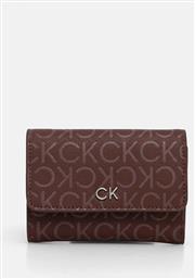 ΠΟΡΤΟΦΟΛΙ ΧΡΩΜΑ: ΚΑΦΕ, K60K612684 CALVIN KLEIN από το ANSWEAR