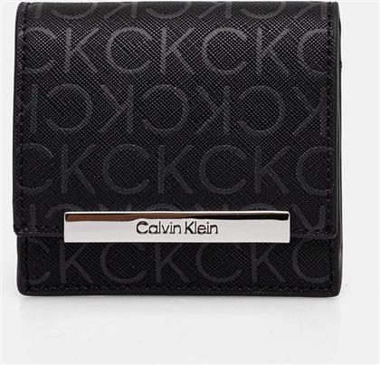 ΠΟΡΤΟΦΟΛΙ ΧΡΩΜΑ: ΜΑΥΡΟ, K60K612443 CALVIN KLEIN από το ANSWEAR