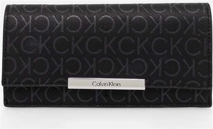 ΠΟΡΤΟΦΟΛΙ ΧΡΩΜΑ: ΜΑΥΡΟ, K60K612444 CALVIN KLEIN