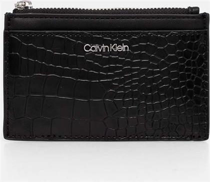 ΠΟΡΤΟΦΟΛΙ ΧΡΩΜΑ: ΜΑΥΡΟ, K60K612675 CALVIN KLEIN