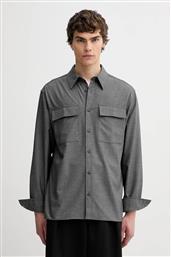 ΠΟΥΚΑΜΙΣΟ ΧΡΩΜΑ: ΓΚΡΙ, LV04LE114G CALVIN KLEIN