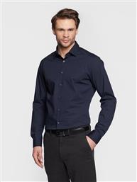 ΠΟΥΚΑΜΙΣΟ K10K108229 ΣΚΟΥΡΟ ΜΠΛΕ SLIM FIT CALVIN KLEIN