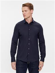 ΠΟΥΚΑΜΙΣΟ K10K108426 ΣΚΟΥΡΟ ΜΠΛΕ SLIM FIT CALVIN KLEIN