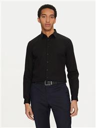 ΠΟΥΚΑΜΙΣΟ K10K112743 ΜΑΥΡΟ EXTRA SLIM FIT CALVIN KLEIN