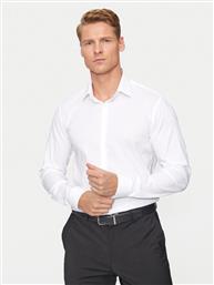 ΠΟΥΚΑΜΙΣΟ K10K113182 ΛΕΥΚΟ SLIM FIT CALVIN KLEIN