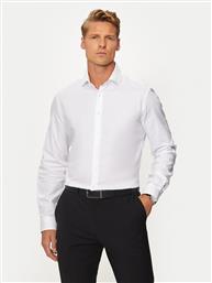 ΠΟΥΚΑΜΙΣΟ K10K113546 ΛΕΥΚΟ REGULAR FIT CALVIN KLEIN