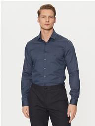 ΠΟΥΚΑΜΙΣΟ K10K113844 ΣΚΟΥΡΟ ΜΠΛΕ SLIM FIT CALVIN KLEIN