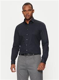 ΠΟΥΚΑΜΙΣΟ K10K113846 ΣΚΟΥΡΟ ΜΠΛΕ SLIM FIT CALVIN KLEIN