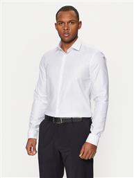 ΠΟΥΚΑΜΙΣΟ K10K113855 ΛΕΥΚΟ SLIM FIT CALVIN KLEIN