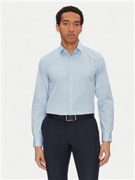 ΠΟΥΚΑΜΙΣΟ K10K114299 ΓΑΛΑΖΙΟ SLIM FIT CALVIN KLEIN