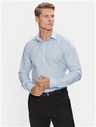 ΠΟΥΚΑΜΙΣΟ NON IRON TONAL STRCT SLIM SHIRT K10K113848 ΜΠΛΕ REGULAR FIT CALVIN KLEIN