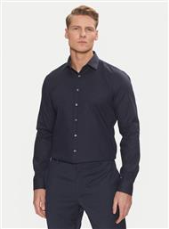 ΠΟΥΚΑΜΙΣΟ NON IRON TONAL STRCT SLIM SHIRT K10K113848 ΣΚΟΥΡΟ ΜΠΛΕ REGULAR FIT CALVIN KLEIN