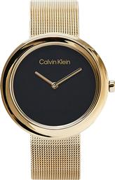 ΡΟΛΟΙ TWISTED BEZEL 25200012 ΧΡΥΣΟ CALVIN KLEIN