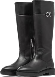 RUBBER SOLE KNEE BOOT W/HW HW0HW01689 - CKBEH CALVIN KLEIN