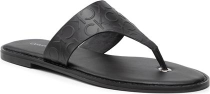 ΣΑΓΙΟΝΑΡΕΣ ALMOND FLAT TP SLIDE HF HW0HW01159 ΜΑΥΡΟ CALVIN KLEIN από το EPAPOUTSIA