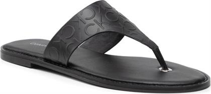 ΣΑΓΙΟΝΑΡΕΣ ALMOND FLAT TP SLIDE HF HW0HW01159 ΜΑΥΡΟ CALVIN KLEIN