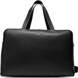 ΣΑΚΟΣ CK PREMIUM LEATHER WEEKENDER K50K512931 ΜΑΥΡΟ CALVIN KLEIN