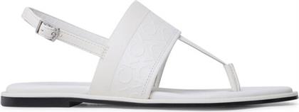 ΣΑΝΔΑΛΙΑ ALMOND TP SANDAL HW0HW01536 ΕΚΡΟΥ CALVIN KLEIN