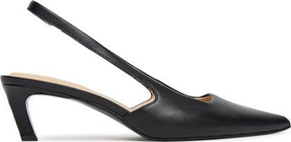 ΣΑΝΔΑΛΙΑ ESS KITTEN HEEL SLING BACK HW0HW02641 ΜΑΥΡΟ CALVIN KLEIN