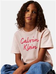 SCRIPT LOGO BOXY ΠΑΙΔΙΚΟ T-SHIRT (9000226181-32178) CALVIN KLEIN