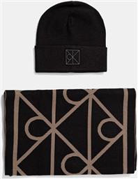 ΣΚΟΥΦΟΣ ΚΑΙ ΚΑΣΚΟΛ ΧΡΩΜΑ: ΜΑΥΡΟ, LV04D0007G CALVIN KLEIN