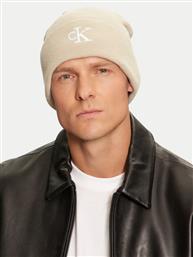 ΣΚΟΥΦΟΣ MONOGRAM EMBRO BEANIE K50K512145 ΜΠΕΖ CALVIN KLEIN