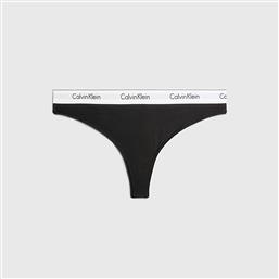 ΣΛΙΠ THONG ΜΑΥΡΟ CALVIN KLEIN