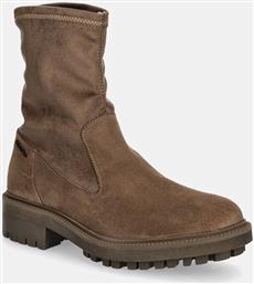 ΣΟΥΕΤ ΜΠΟΤΕΣ FLAT SOCK BOOT SUE MIX ΓΥΝΑΙΚΕΙΕΣ, ΧΡΩΜΑ: ΚΑΦΕ, HW0HW02199 CALVIN KLEIN