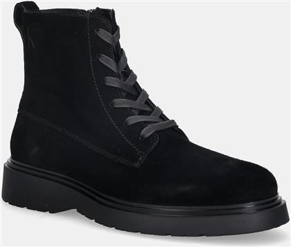 ΣΟΥΕΤ ΠΑΠΟΥΤΣΙΑ COMBAT ESS LACE UP ZIP BOOT SU ΑΝΔΡΙΚΑ, ΧΡΩΜΑ: ΜΑΥΡΟ, YM0YM01371 CALVIN KLEIN
