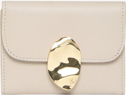 STONE LOCK SLOUCHY LTHR TRIFOLD (ΔΙΑΣΤΑΣΕΙΣ: 7.5 X 10.5 X 0.5ΕΚ.) CALVIN KLEIN