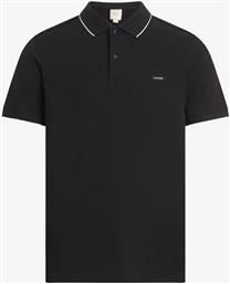 STRETCH PIQUE TIPPING POLO CALVIN KLEIN