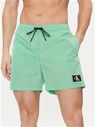 ΣΟΡΤΣ ΚΟΛΥΜΒΗΣΗΣ KM0KM00980 ΠΡΑΣΙΝΟ REGULAR FIT CALVIN KLEIN