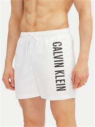 ΣΟΡΤΣ ΚΟΛΥΜΒΗΣΗΣ KM0KM01092 ΛΕΥΚΟ REGULAR FIT CALVIN KLEIN