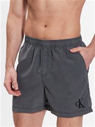 ΣΟΡΤΣ ΚΟΛΥΜΒΗΣΗΣ MEDIUM DRAWSTING KM0KM00806 ΓΚΡΙ REGULAR FIT CALVIN KLEIN