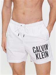 ΣΟΡΤΣ ΚΟΛΥΜΒΗΣΗΣ MEDIUM DRAWSTRING-NOS KM0KM00739 ΛΕΥΚΟ REGULAR FIT CALVIN KLEIN