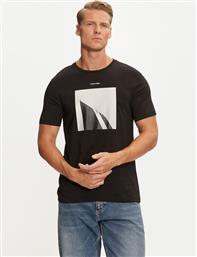 T-SHIRT CITY PHOTO K10K113597 ΜΑΥΡΟ REGULAR FIT CALVIN KLEIN