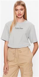 T-SHIRT COORDINATES LOGO GRAPHIC K20K204996 ΓΚΡΙ RELAXED FIT CALVIN KLEIN