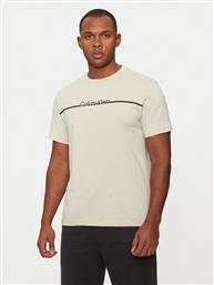 T-SHIRT K10K113802 ΜΠΕΖ REGULAR FIT CALVIN KLEIN