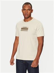 T-SHIRT K10K113803 ΜΠΕΖ REGULAR FIT CALVIN KLEIN