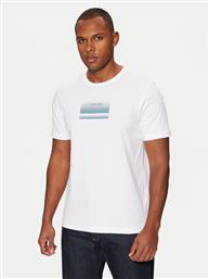 T-SHIRT K10K113803 ΛΕΥΚΟ REGULAR FIT CALVIN KLEIN