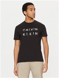 T-SHIRT K10K114156 ΜΑΥΡΟ REGULAR FIT CALVIN KLEIN