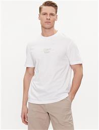 T-SHIRT LINE LOGO K10K112489 ΛΕΥΚΟ REGULAR FIT CALVIN KLEIN