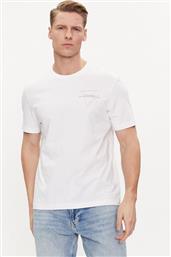 T-SHIRT LINEAR GRAPHIC K10K112482 ΛΕΥΚΟ REGULAR FIT CALVIN KLEIN