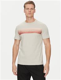 T-SHIRT LINEAR OMBRE K10K114163 ΓΚΡΙ REGULAR FIT CALVIN KLEIN