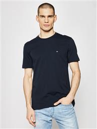 T-SHIRT LOGO EMBROIDERY K10K104061 ΣΚΟΥΡΟ ΜΠΛΕ REGULAR FIT CALVIN KLEIN